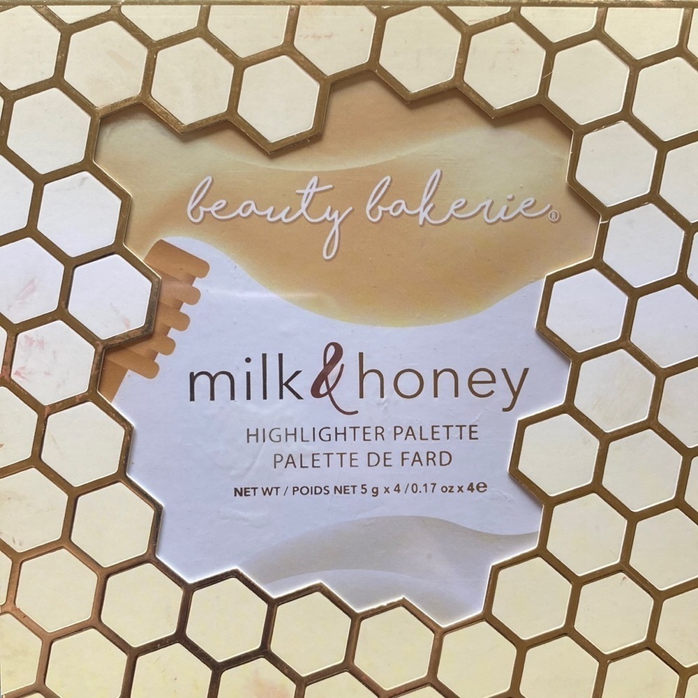 NWT Beauty Bakerie Milk & Honey Highlighter Palette